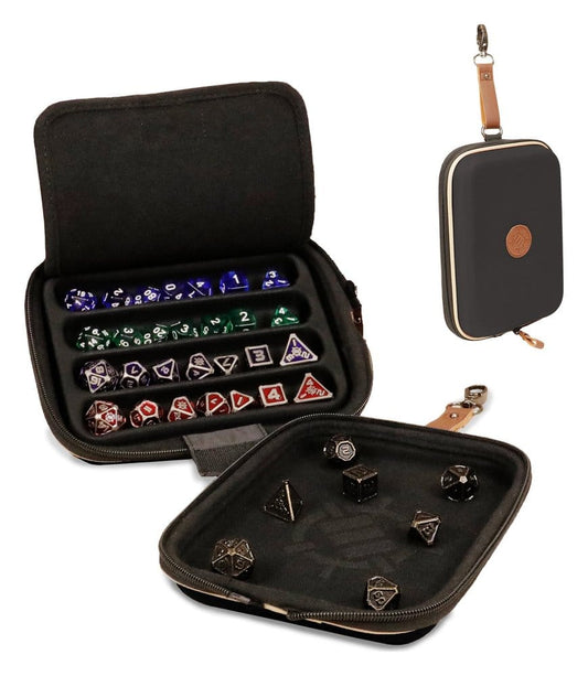 Enhance Juego de Mesa Bolsa para dados Designer Edition Negro