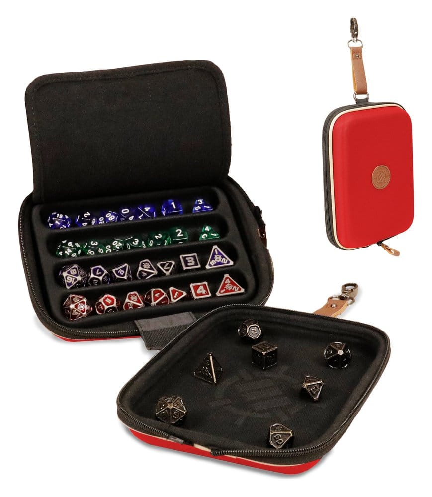 Enhance Juego de Mesa Bolsa para dados Designer Edition Rojo