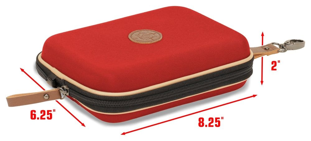 Enhance Juego de Mesa Bolsa para dados Designer Edition Rojo