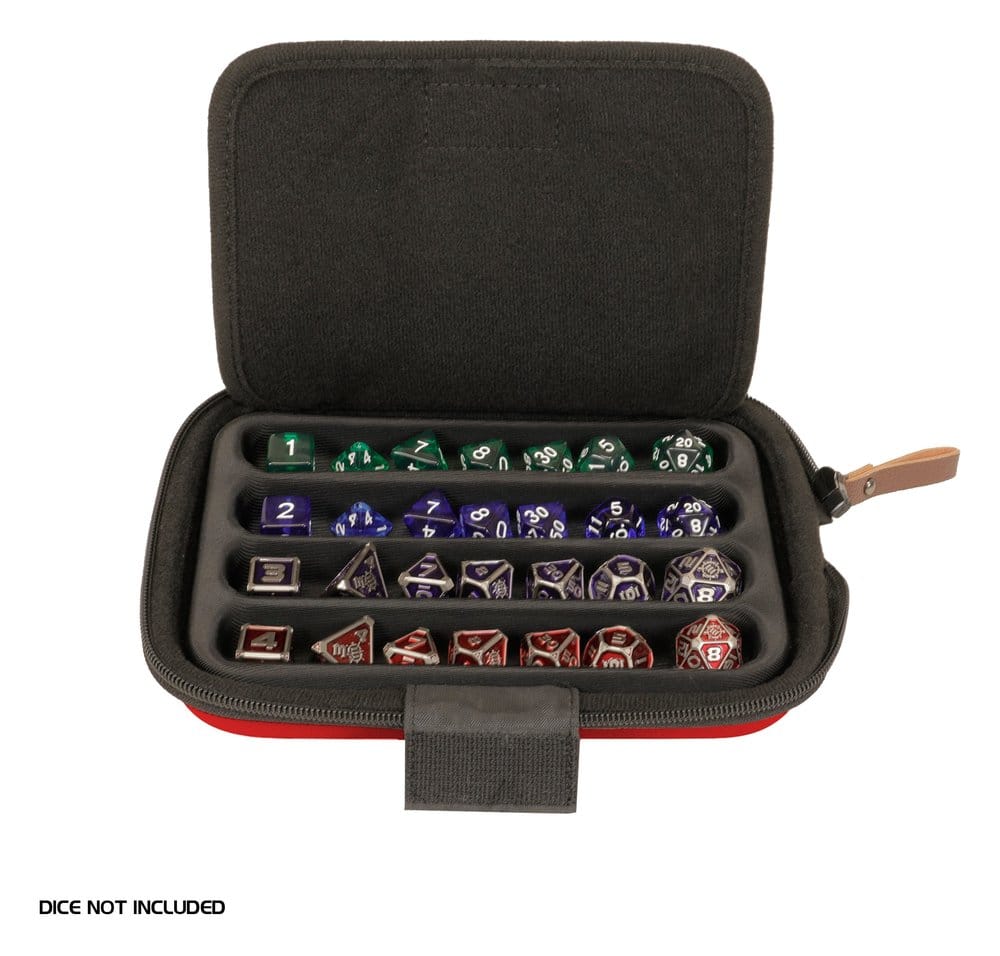 Enhance Juego de Mesa Bolsa para dados Designer Edition Rojo