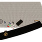 Enhance Tabletop Kit de campaña de alfombrilla de rejilla DnD beige