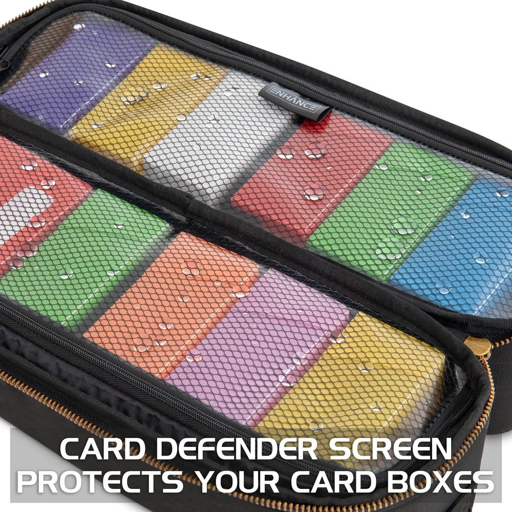 Enhance TCG Series Bolsa para Deckbox y Playmat Negro