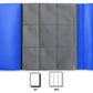 Enhance Binder Álbum de Cartas de 9 Bolsillos Azul 30 x 25 x 3 cm