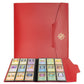 Enhance Binder Álbum de Cartas Rojo 30 x 25 x 3 cm