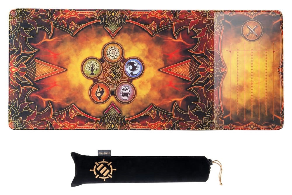 Enhance Tabletop Tapete de Juego Deluxe Edition con Duel Tracker 81 x 36 cm