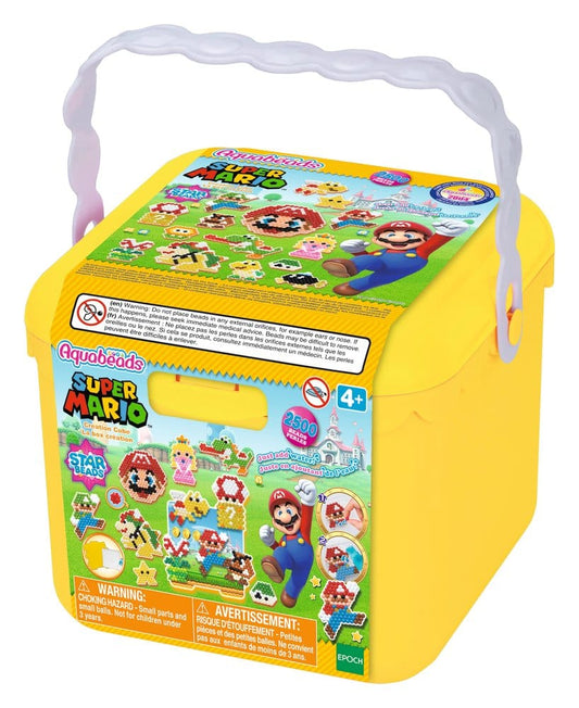 Aquabeads Cubo de Creación Set de Juego Super Mario