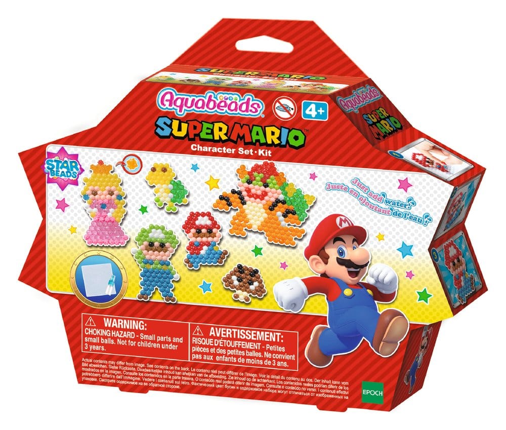 Aquabeads Cuentas de Estrella Conjunto Super Mario