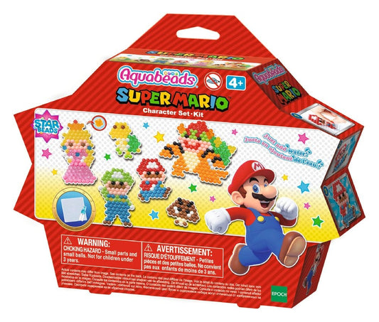 Aquabeads Cuentas de Estrella Conjunto Super Mario