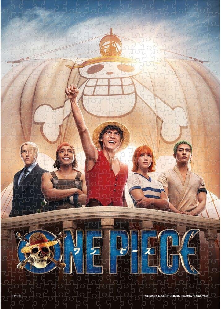 One Piece Rompecabezas de 500 piezas Straw Hats Crew
