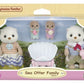 Sylvanian Families: Familia de Nutrias Marinas Conjunto