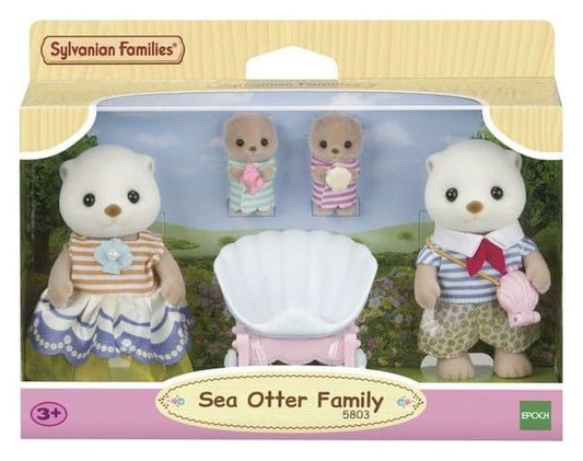 Sylvanian Families: Familia de Nutrias Marinas Conjunto
