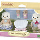 Sylvanian Families: Familia de Nutrias Marinas Conjunto