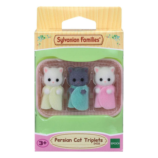 Sylvanian Families: Trillizos Gato Persa Figura 2 cm