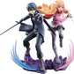 Sword Art Online Estatua 1/7 Progressive Scherzo of Deep Night Kirito & Asuna Set