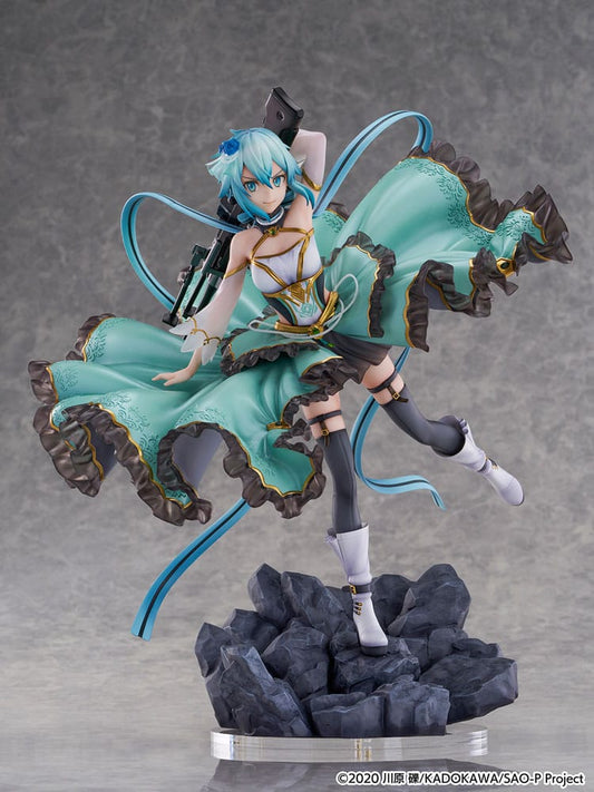 Sword Art Online PVC SHIBUYA SCRAMBLE FIGURE 1/7 Sinon Crystal Dress Ver. 29 cm