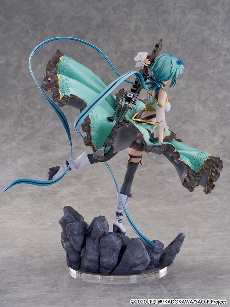 Sword Art Online PVC SHIBUYA SCRAMBLE FIGURE 1/7 Sinon Crystal Dress Ver. 29 cm