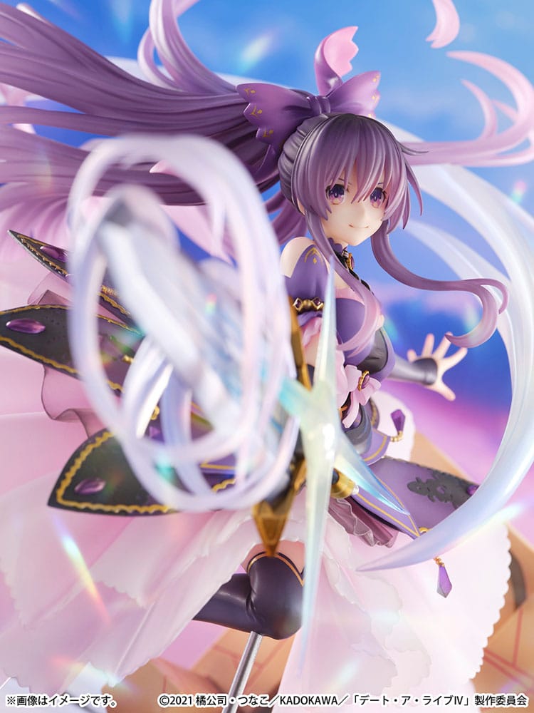 Date A Live IV Estatua PVC SHIBUYA SCRAMBLE FIGURE 1/6 Tohka Yatogami Princess Amethyst Dress Ver. 32 cm - Z POP Toys