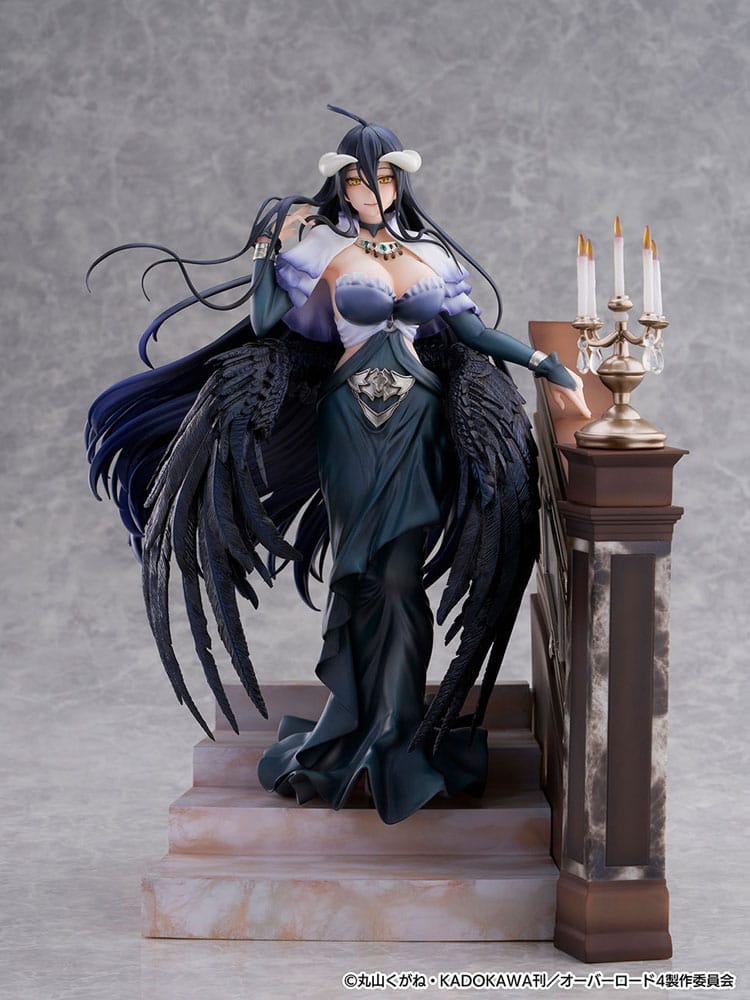 Overlord Estatua PVC SHIBUYA SCRAMBLE FIGURE 1/7 Albedo Jet Black Dress Ver. 28 cm