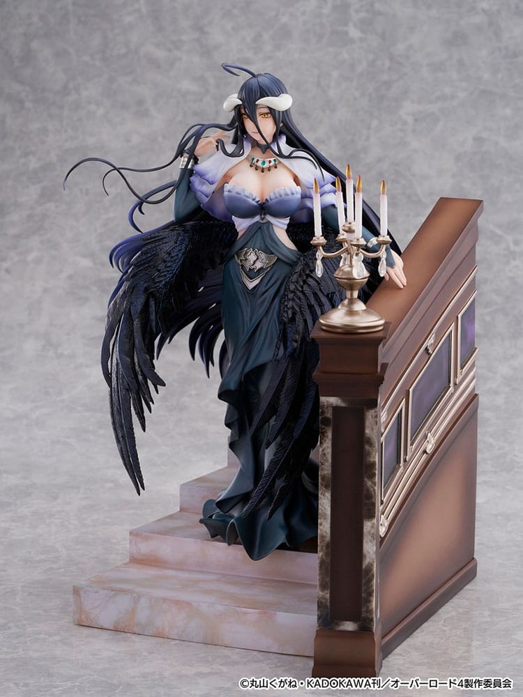 Overlord Estatua PVC SHIBUYA SCRAMBLE FIGURE 1/7 Albedo Jet Black Dress Ver. 28 cm