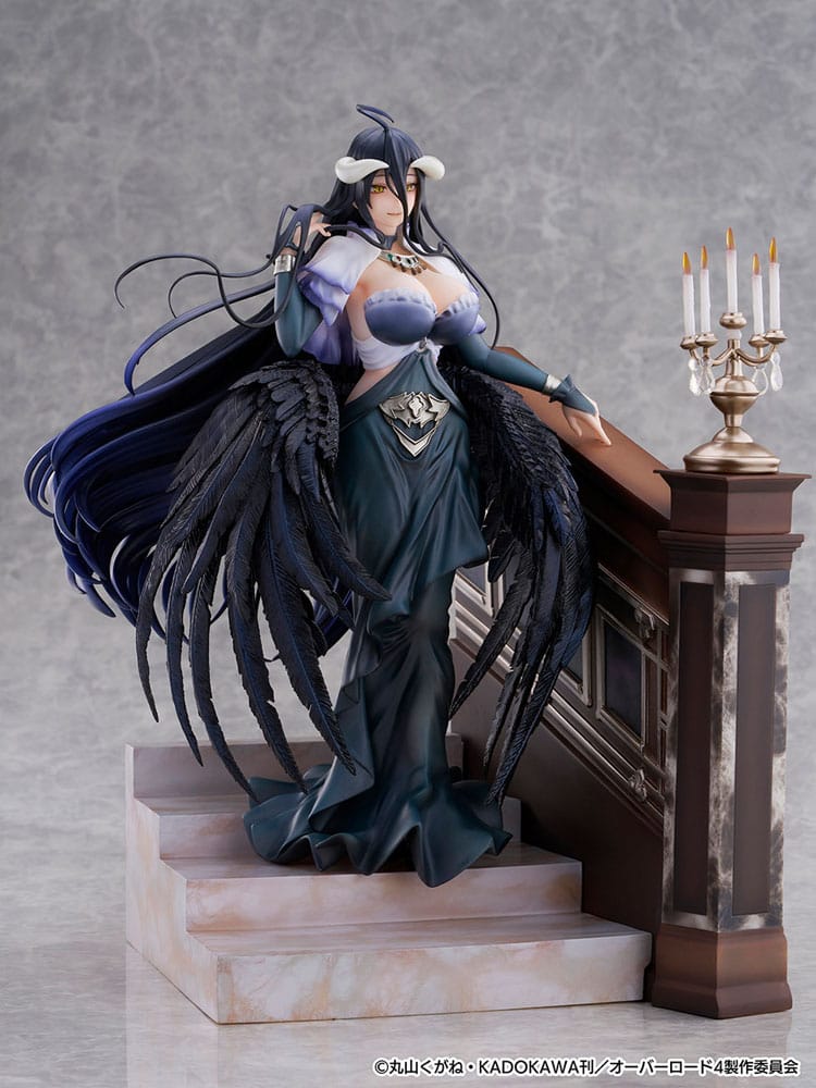 Overlord Estatua PVC SHIBUYA SCRAMBLE FIGURE 1/7 Albedo Jet Black Dress Ver. 28 cm