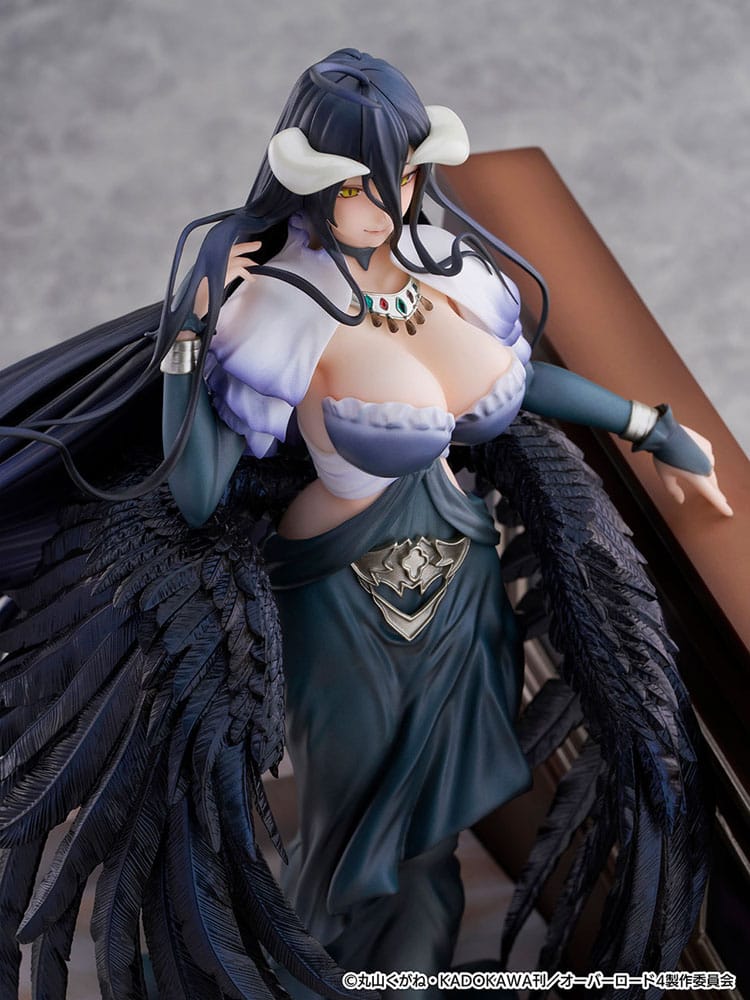 Overlord Estatua PVC SHIBUYA SCRAMBLE FIGURE 1/7 Albedo Jet Black Dress Ver. 28 cm