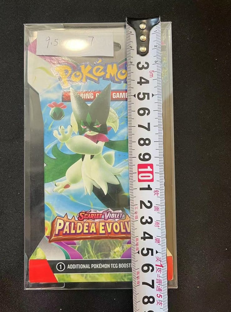 Evoretro Protectores PET para Pokémon TCG Booster Pack 0 mm (Paquete de 10)