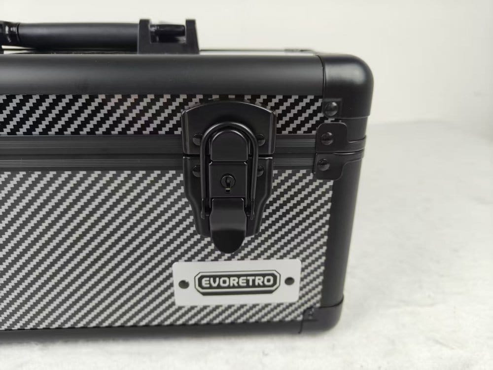 Evoretro Maleta TCG para 15 Slabs Gris 33,9 x 13,4 cm