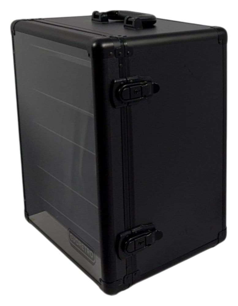 Evoretro Vitrina y Maletín de Transporte para Figuras y Modelos Coleccionables 45 x 37 cm
