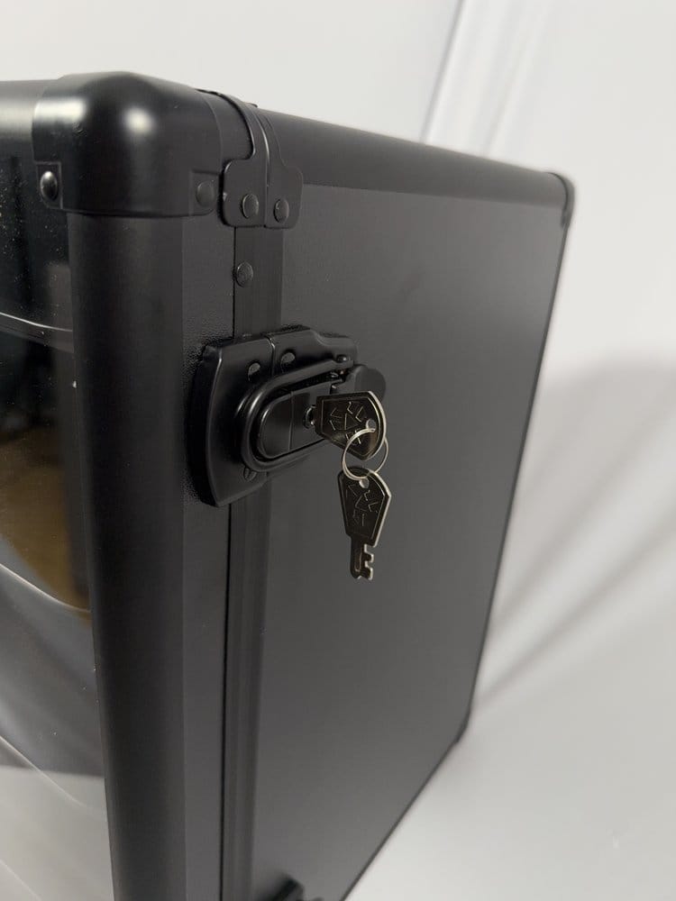 Evoretro Vitrina y Maletín de Transporte para Figuras y Modelos Coleccionables 45 x 37 cm