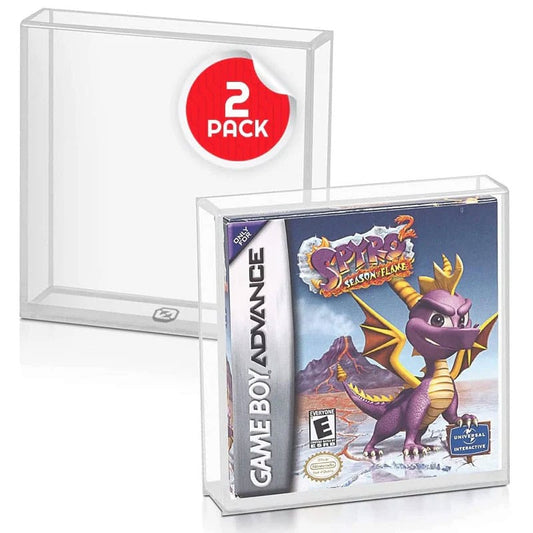Caja de acrílico pack de 2 Protector para Gameboy/Gameboy Advance Games - Z POP Toys