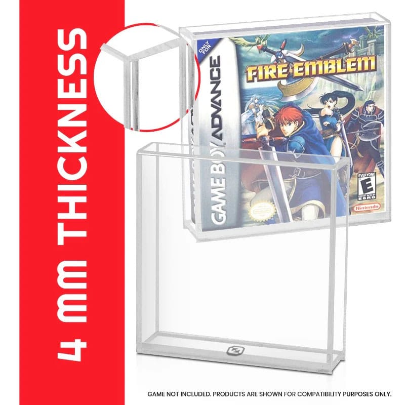 Caja de acrílico pack de 2 Protector para Gameboy/Gameboy Advance Games - Z POP Toys