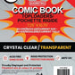 Evoretro Toploader para Comics Paquete de 10 Silver