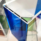 Evoretro Vitrina de Acrílico Magnética para ETB con Lados de Colores - Azul