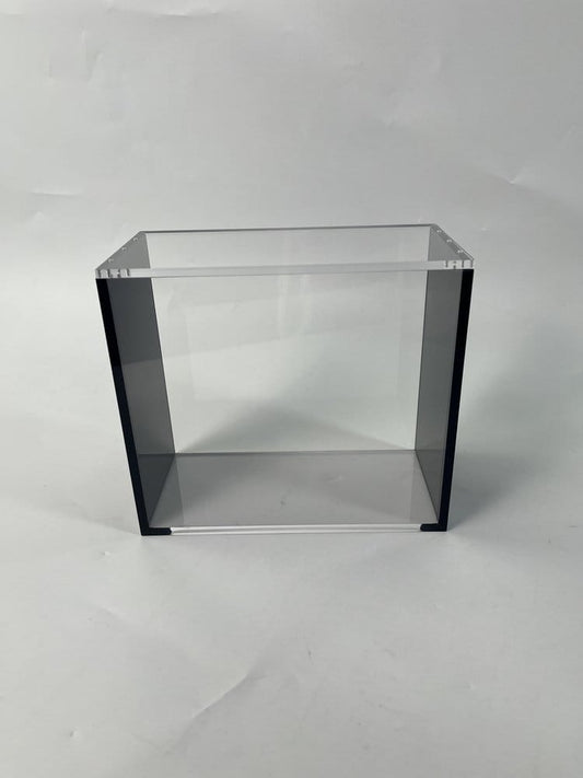Evoretro Vitrina de Acrílico Magnética para ETB con Lados de Colores - Negro