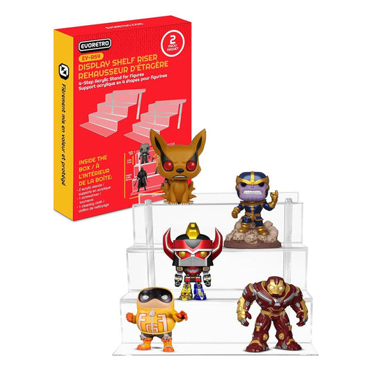 Evoretro Pack de 2 Estante acrílico RS9 - Z POP Toys