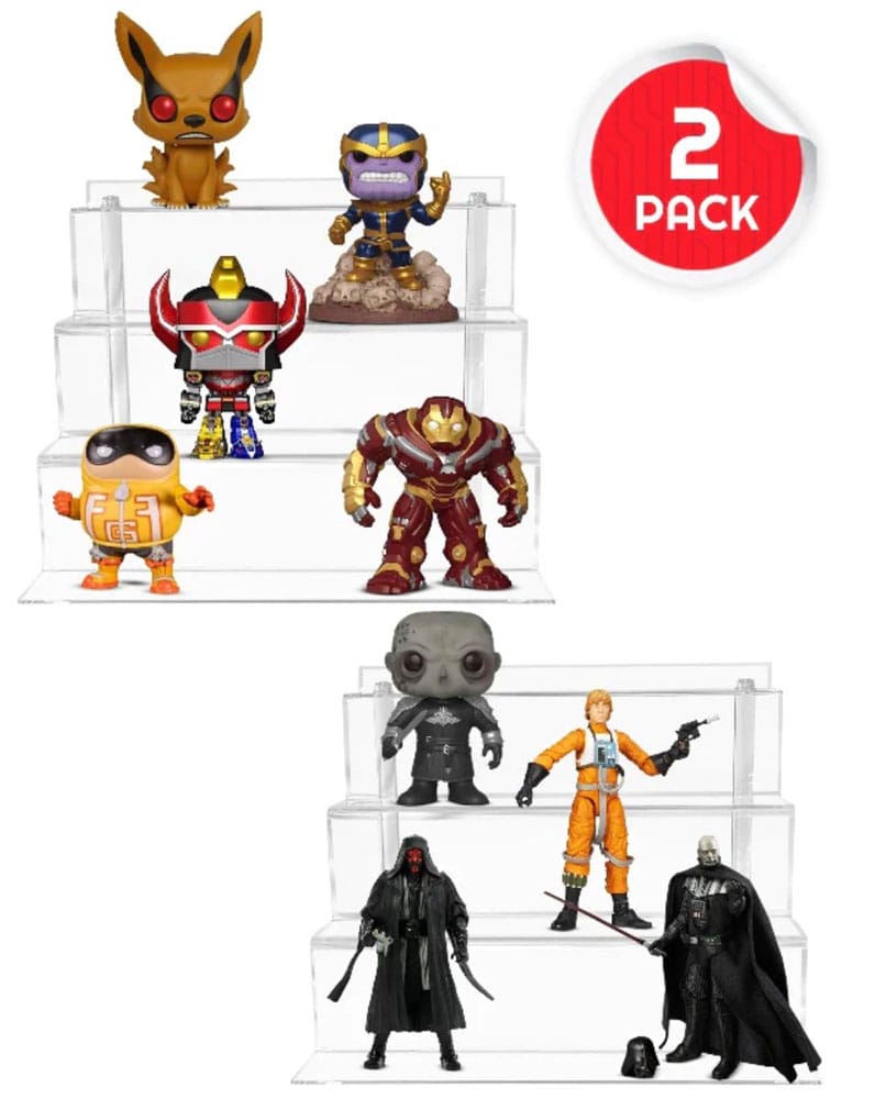 Evoretro Pack de 2 Estante acrílico RS9 - Z POP Toys
