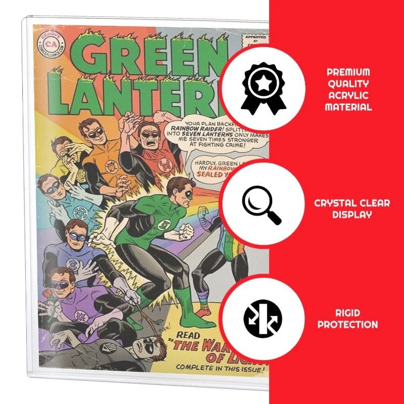 Evoretro Toploader para Comics Paquete de 10 Current