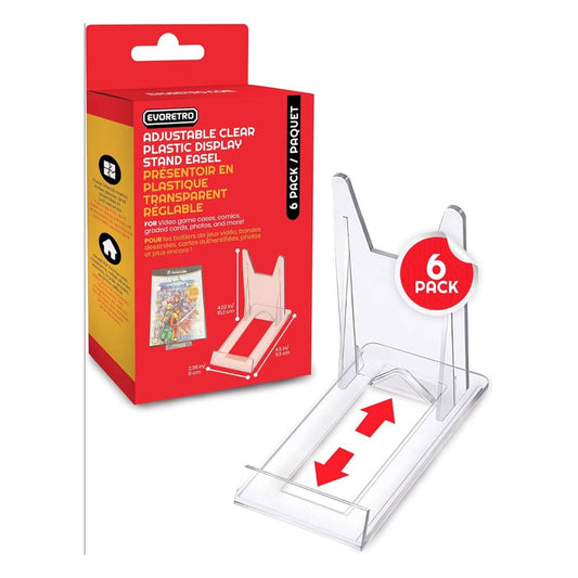 Caballete acrílico regulable en pack de 6 - Z POP Toys
