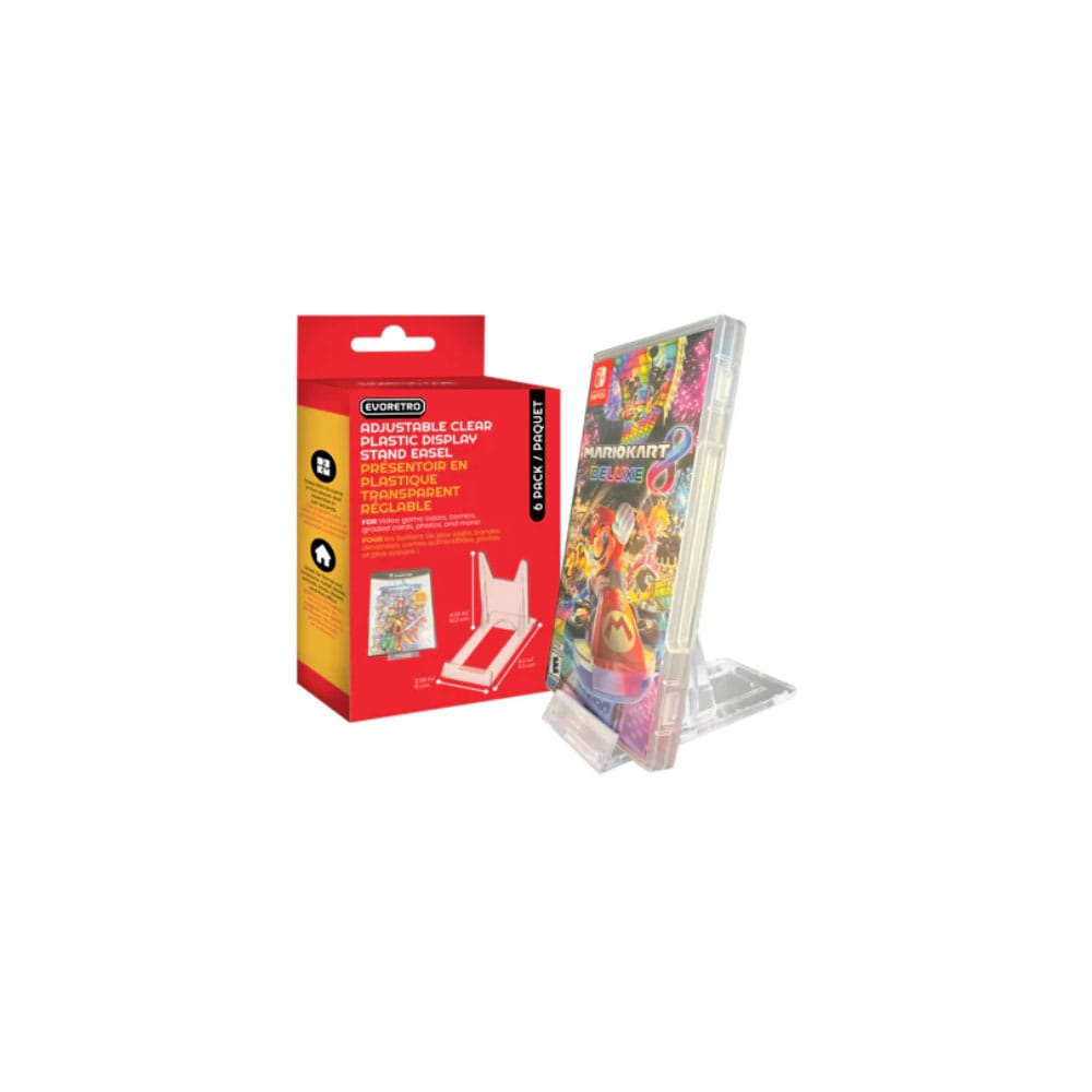 Caballete acrílico regulable en pack de 6 - Z POP Toys