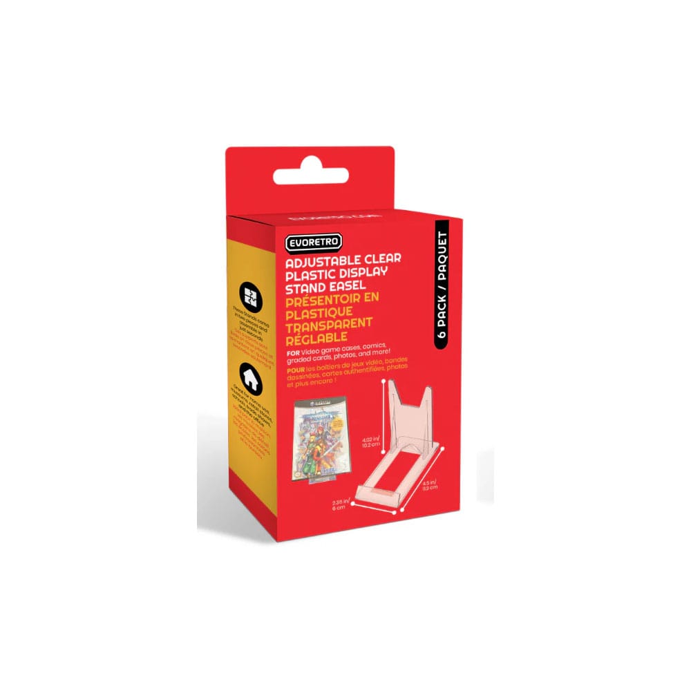 Caballete acrílico regulable en pack de 6 - Z POP Toys