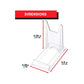 Caballete acrílico regulable en pack de 6 - Z POP Toys