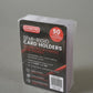 Evoretro pack 200 pochettes de cartes Semi-Rigid 8 x 12 cm