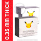 Evoretro Caja de PET Pack de 1 Protector para Pokémon ETB