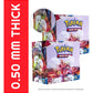 Evoretro Caja de PET Pack de 1 Protector para Pokémon Booster Box