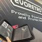 Evoretro Topload 2x2 160 Tarjetas Negro 24,4 x 19,1 cm