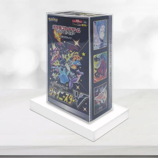Evoretro Caja de PET Pack de 5 Protector para Pokémon Booster Box Japonesa Pequeña