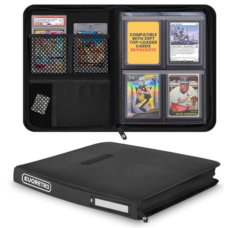 Evoretro carpeta Shield+ Topload Compact 96 Karten Black - Z POP Toys
