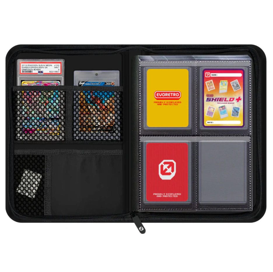 Evoretro carpeta Shield+ Topload Compact 96 Karten Black - Z POP Toys