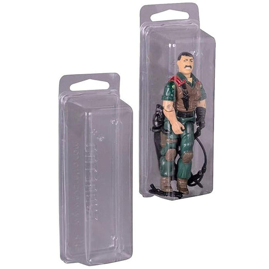 Caja de PET Clamshell pack de 50 Protector para figuras articuladas - Z POP Toys