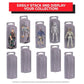 Caja de PET Clamshell pack de 50 Protector para figuras articuladas - Z POP Toys